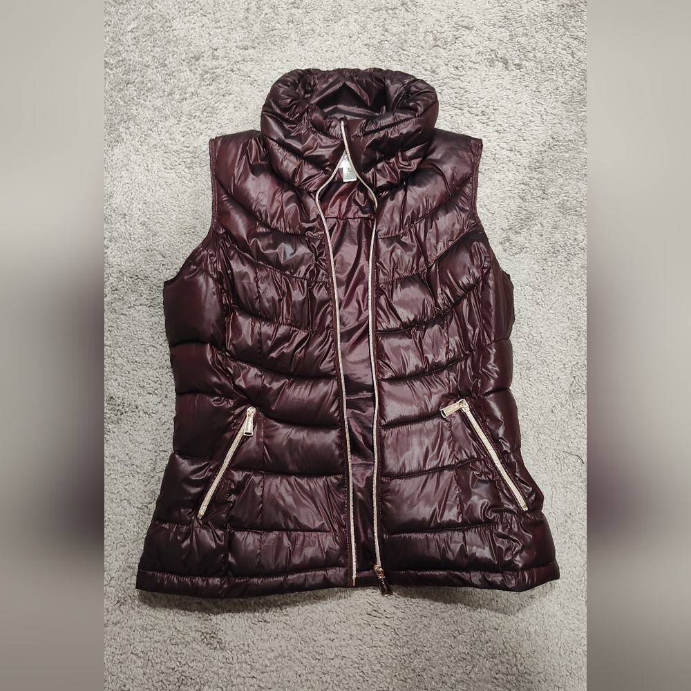 Calvin Klein Women's Puffer Vest - Deep Brownin